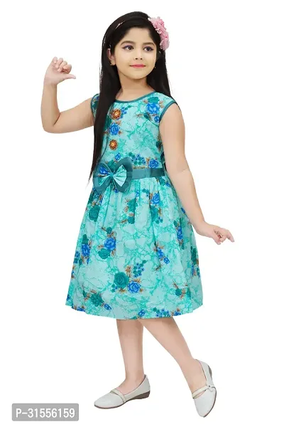 Stylish Cotton Printed Frock for Kid Girl-thumb2