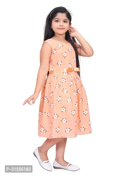 Stylish Cotton Printed Frock for Kid Girl-thumb2