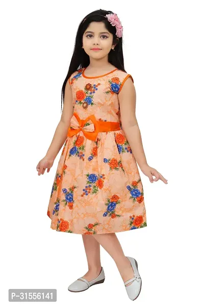 Stylish Cotton Printed Frock for Kid Girl-thumb3