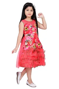 Stylish Cotton Printed Frock for Kid Girl-thumb2