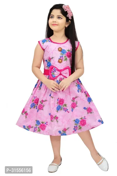 Stylish Cotton Printed Frock for Kid Girl