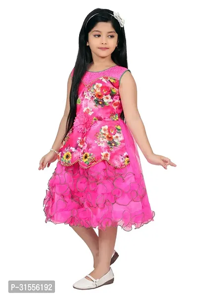 Stylish Cotton Printed Frock for Kid Girl-thumb3