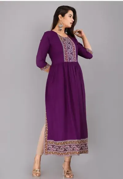 Stylish Fancy Rayon Kurti