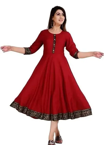 Fancy Rayon Kurti for Women