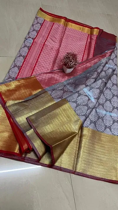 Must Have Silk Blend Saree with Blouse piece