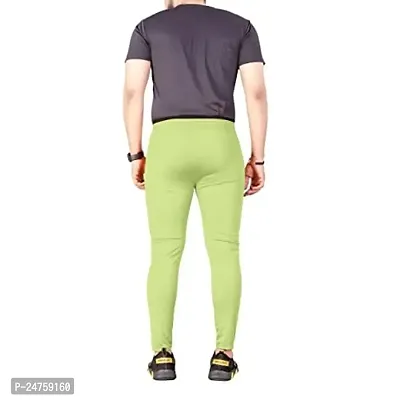 SAYONA ART Men's Slim Fit Track Pants Lycra Stretchable Regular Fit Joggers-thumb3