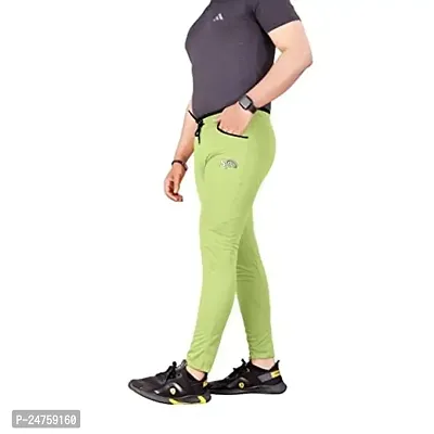 SAYONA ART Men's Slim Fit Track Pants Lycra Stretchable Regular Fit Joggers-thumb2