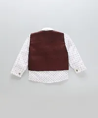 maroon blazzer clothing set-thumb1