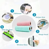 Truststrong  kitchen roll / Towel roll / Napkins / Washable and Reuseable 80 Pulls each roll-thumb1