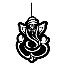 MAC Enterprise Car Dream Catcher for Small Hanging Ganesh with Feather-thumb2