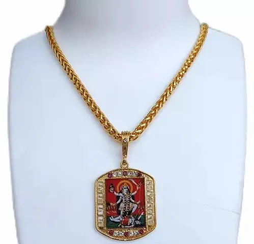 Alluring Alloy Chain With Pendant For Men