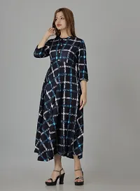 Awesome Rayon Printed Anarakali Kurta For Women-thumb2