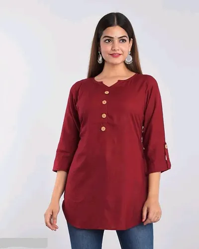 Beautiful Rayon Kurti or Top for girls and women