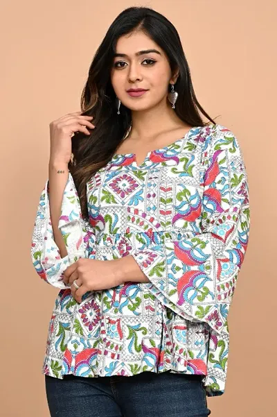 Fancy Rayon Short Kurti