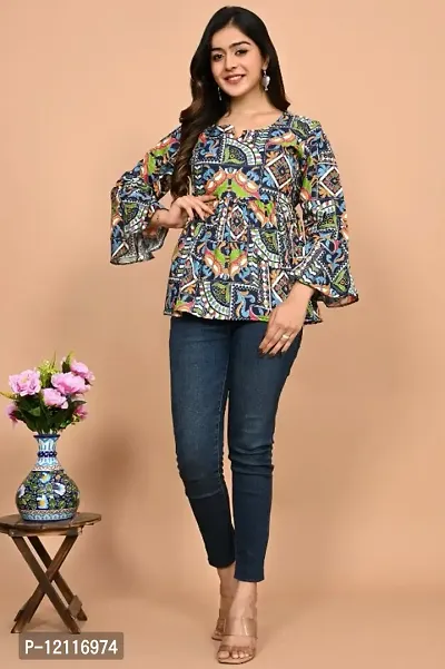 Fancy Rayon Kurti for Women-thumb2