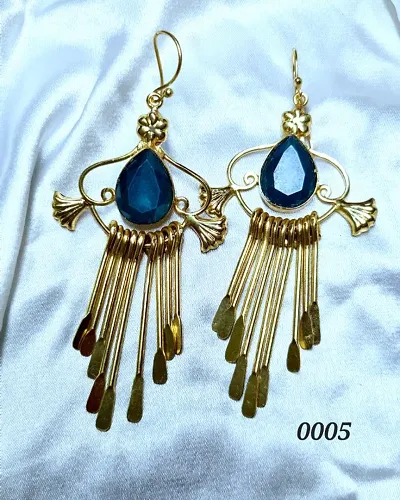 Handcrafted Plated Earrings