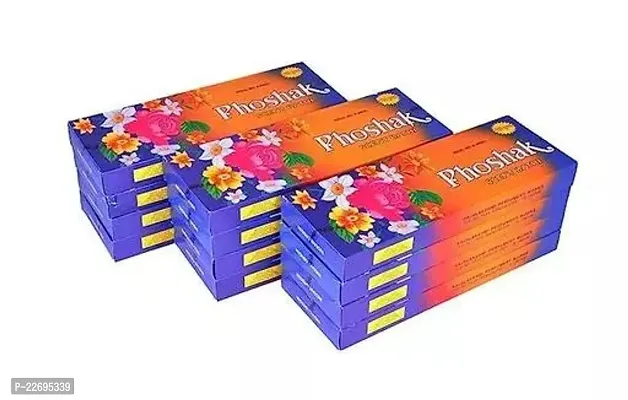 Phoshak 100 Grams Agarbatti Incense Sticks Boxes (Pack Of 6 Boxes) (6 Boxes X 100 Grams = 600 Grams)-thumb0