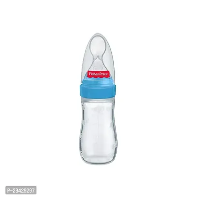 Fisher-Price Ultra Care Soft Spoon Food Feeder for Babies (125 ml/5 Oz, Blue)-thumb0