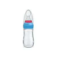 Fisher-Price Ultra Care Soft Spoon Food Feeder for Babies (125 ml/5 Oz, Blue)-thumb1