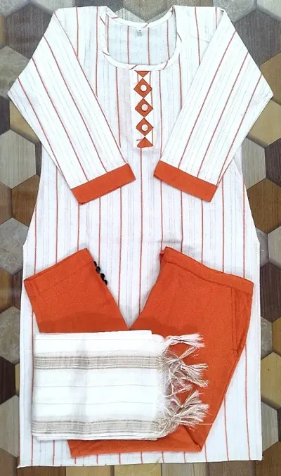 Cotton Kurti Pant Dupatta