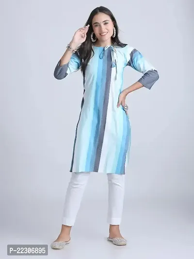 Cotton Kurti With Pants-thumb0