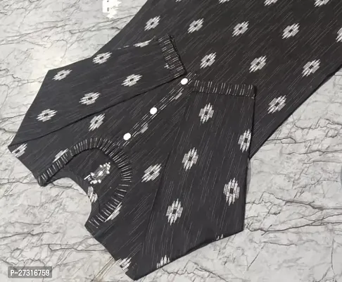 Trendy Designer Cotton Frill Kurti Pant Dupatta Set-thumb2