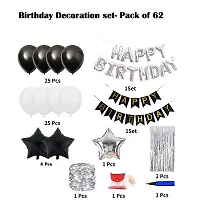 30th, 40th, 60th, 70th Happy Birthday Theme Decoration Balloon Kit Combo for Adult and Kids - 38 Pieces MULTICOLOUR material Rubber MULTICOLOUR-thumb3