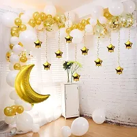 Gold Balloons For Decoration - 65Pcs Set, Happy Birthday Balloons For Decoration  Baby Shower, Birthday Decoration Items-thumb2