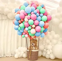 Multicolor Pastel Balloons For Birthday/Anniversary/Engagement/Wedding/Baby Shower/Farewell/Any Special Event Theme Party Decoration - Pack of 50-thumb3