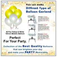 Smiley Birthday Theme Decoration- 46Pcs, Smiley Birthday Theme For Kids  Smiley Balloons for Birthday Decoration-thumb2