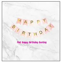 Birthday Decorations - Pack of 59 Pcs Happy Birthday Banner With Confetti Balloons  Net Cloth  LED  Happy Birthday Decorations for Girls  Birthday Decoration Items-thumb2