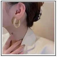 Korean Trendy  Earrings Western Fancy Earrings for Women Girls-thumb1