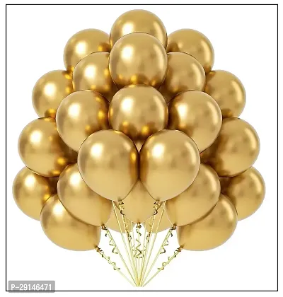 75 pcs Gold Blue White Chrome Balloons for Birthday Decoration items celebration Anniversary Girls Boys Men Women-thumb2