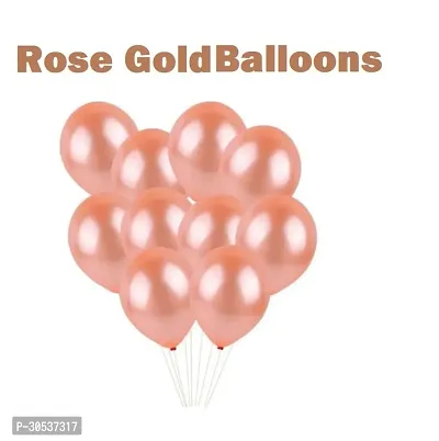 58 Pcs Set Rose Gold Happy Birthday Banner Balloon Arch Decoration Set With Confetti Balloon Pump For Birthday Decorations-thumb4