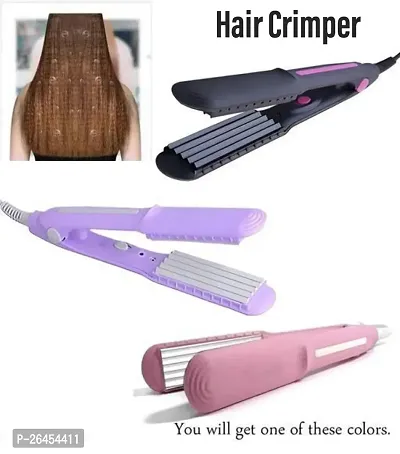NEW 8006 Hair Crimper for Hair Electric Quick Heating Hair Style ( Professional Hair Styler , Hair Curler , Hair Crimper , Hair Style ) (Assorted, 1 - Pcs).-thumb4