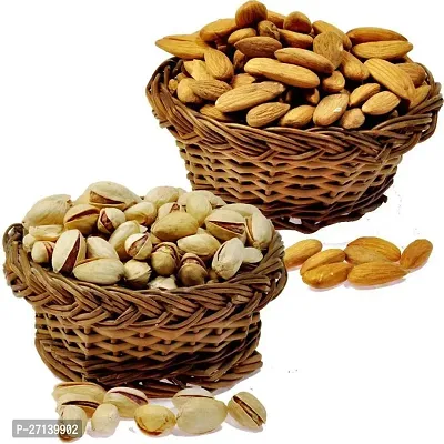 Combo pack of Almonds 100 g  Pistachbios 100 g