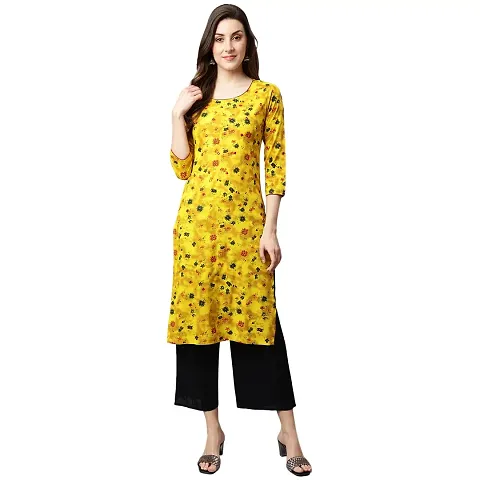 Shinoy Womens Rayon Straight Kurta (OFF-09)