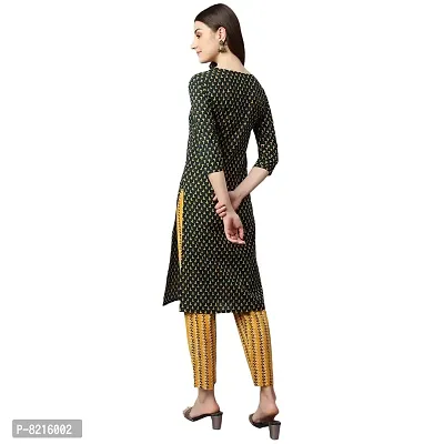 Shinoy Women Cotton Printed Kurta And Palazzo Set (OFF-10)-thumb3