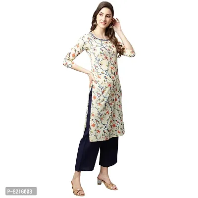 Shinoy Womens Cotton Printed Straight Kurta (OFF-15)-thumb4