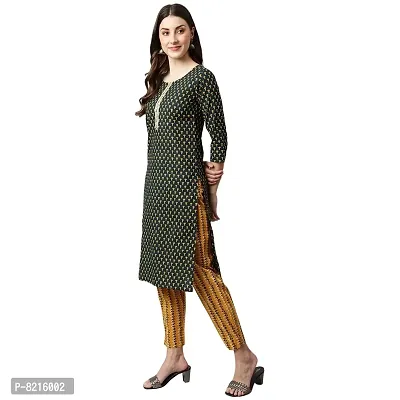 Shinoy Women Cotton Printed Kurta And Palazzo Set (OFF-10)-thumb2