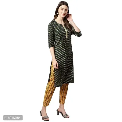 Shinoy Women Cotton Printed Kurta And Palazzo Set (OFF-10)-thumb4