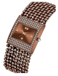 Silver Square Braclet Analog Watch for Women 1-LR-288-thumb2