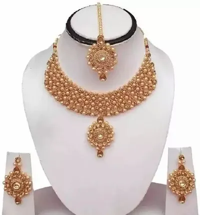 Stylish Metal Jewellery Set For Women