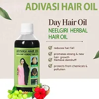 NILGIRI Ayurvedic Hair Care Adivasi Herbal Hair Oil Made By Pure Adivasi Ayurvedic Herbs, 125Ml-thumb1