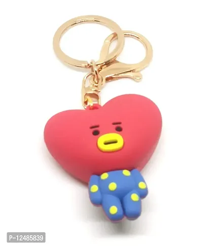 Trunkin Cute Tata BT21 Kpop Character Doll Fancy Keychain-thumb3