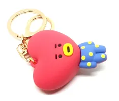 Trunkin Cute Tata BT21 Kpop Character Doll Fancy Keychain-thumb1