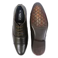 Premium Handcrafted Leather Formal Shoes for Men Brown Color-thumb4