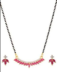 ABDesign Mangalsutra for Women(Pinkflower-ms)-thumb3