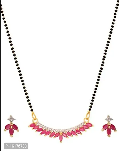 ABDesign Mangalsutra for Women(Pinkflower-ms)-thumb4