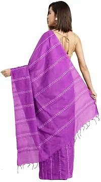 Exclusive Kota Doriya Soft Silk Saree With Running Blouse Attached (Purple)-thumb1